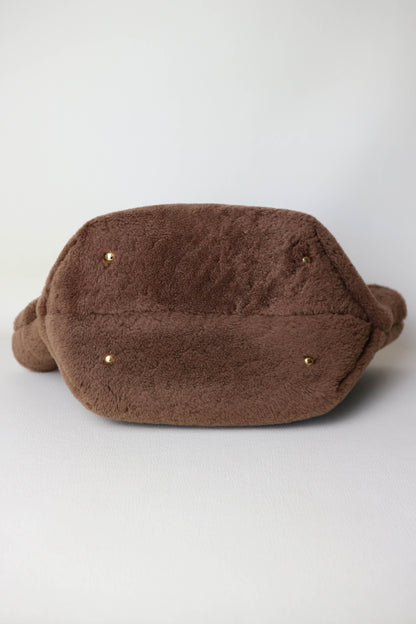 DeMellier The New York Shearling Tote Bag Medium