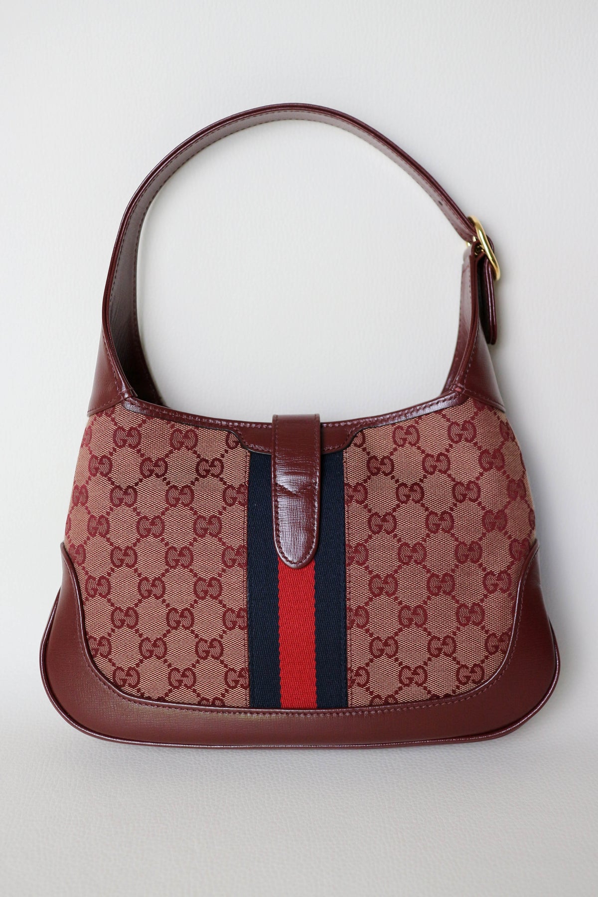 Gucci Jackie 1961 Shoulder Bag Medium Burgundy