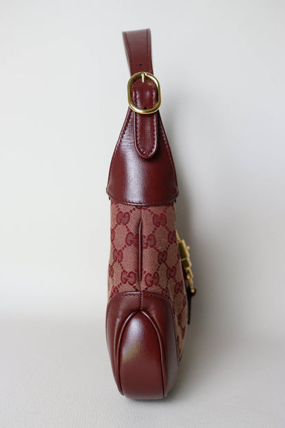 Gucci Jackie 1961 Shoulder Bag Medium Burgundy