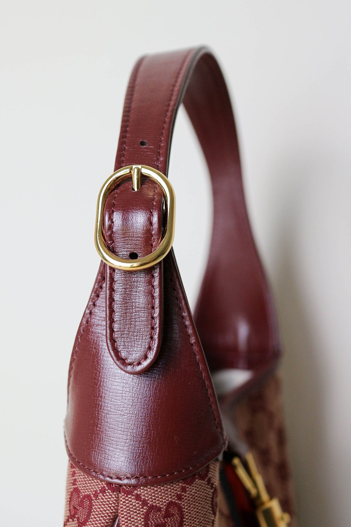 Gucci Jackie 1961 Shoulder Bag Medium Burgundy