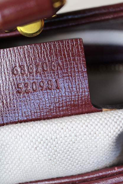 Gucci Jackie 1961 Shoulder Bag Medium Burgundy
