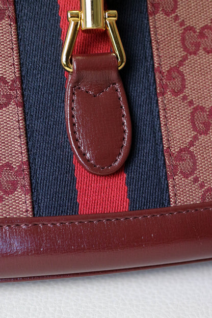 Gucci Jackie 1961 Shoulder Bag Medium Burgundy