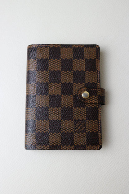 Louis Vuitton Vintage Damier Ebene Agenda Cover PM
