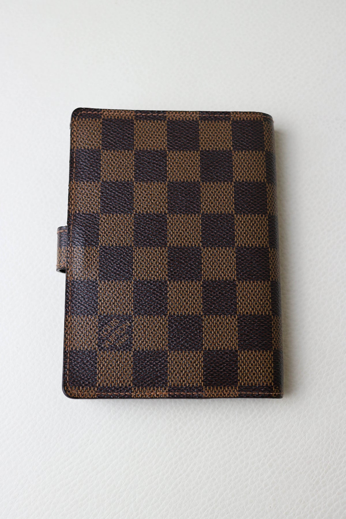 Louis Vuitton Vintage Damier Ebene Agenda Cover PM