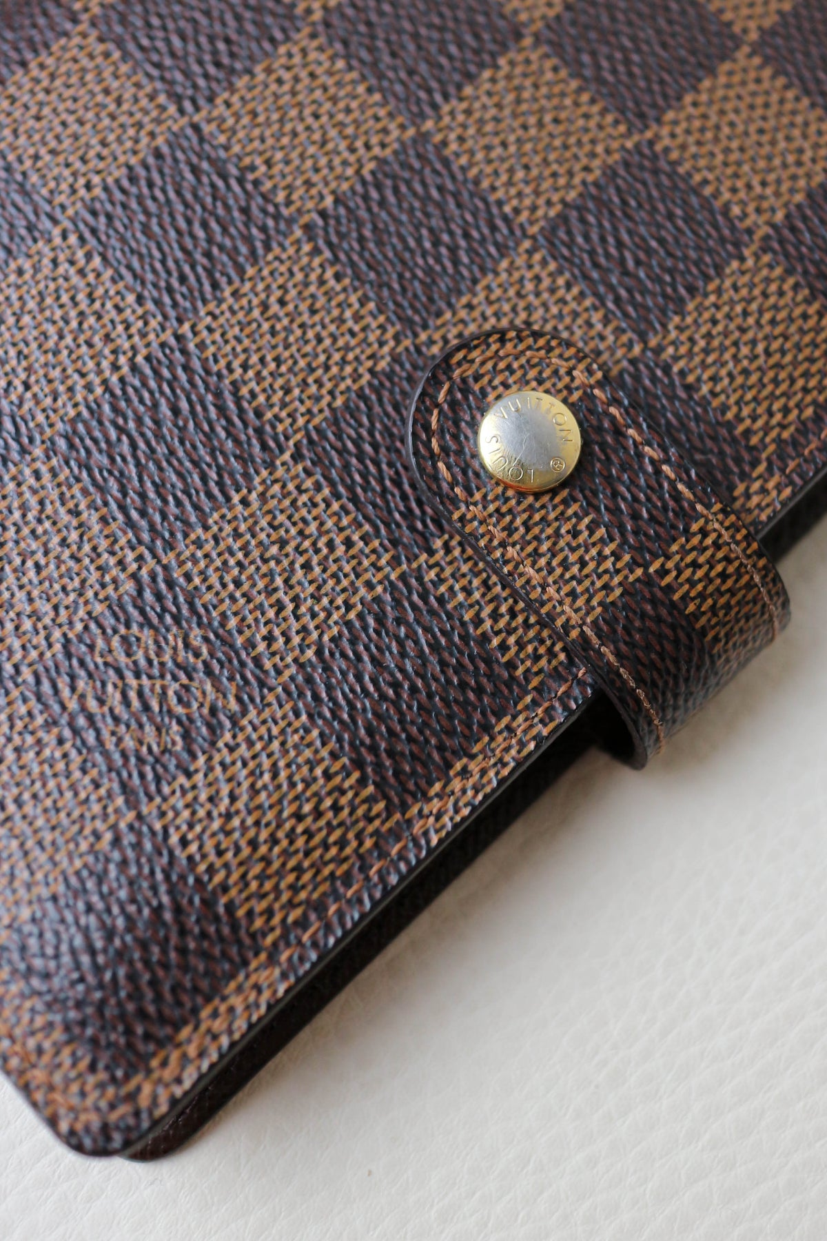 Louis Vuitton Vintage Damier Ebene Agenda Cover PM