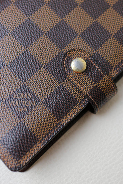 Louis Vuitton Vintage Damier Ebene Agenda Cover PM
