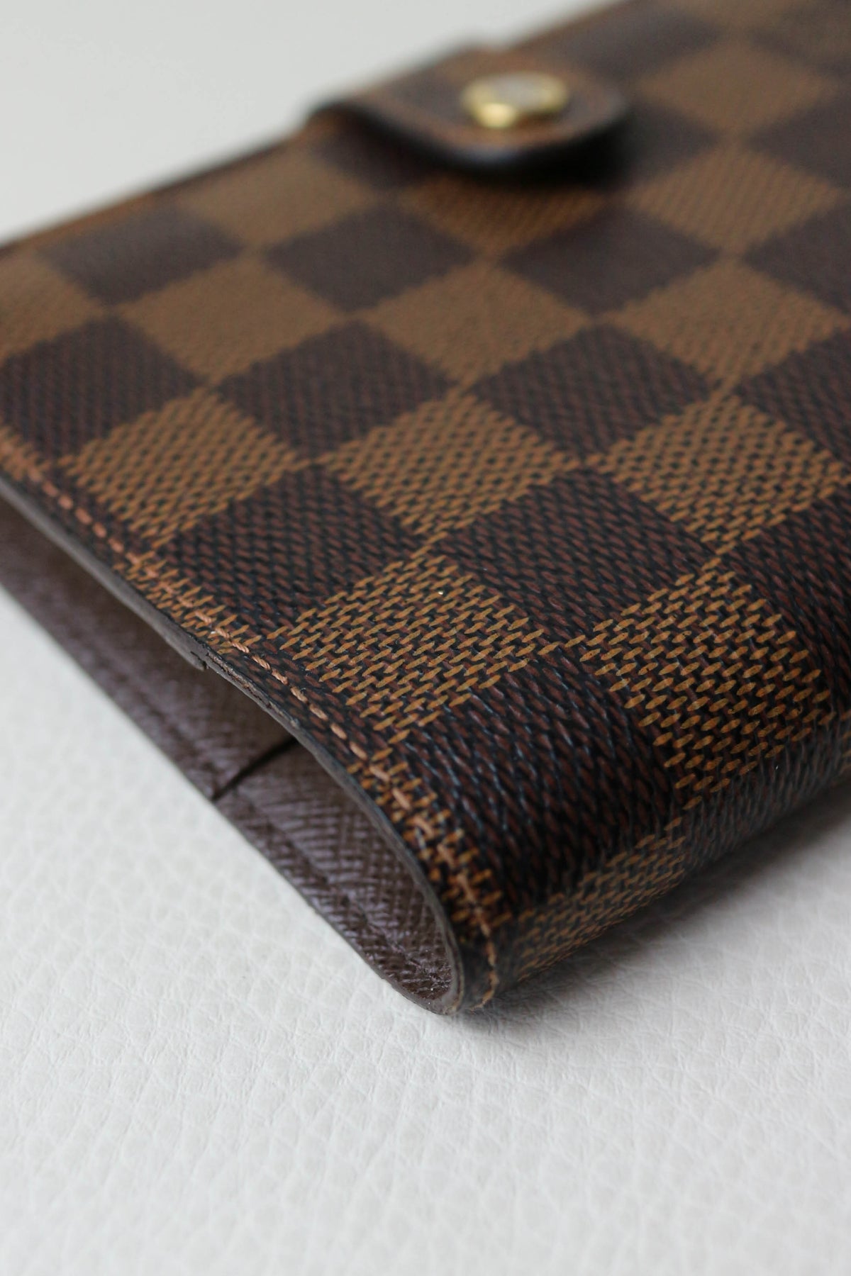 Louis Vuitton Vintage Damier Ebene Agenda Cover PM