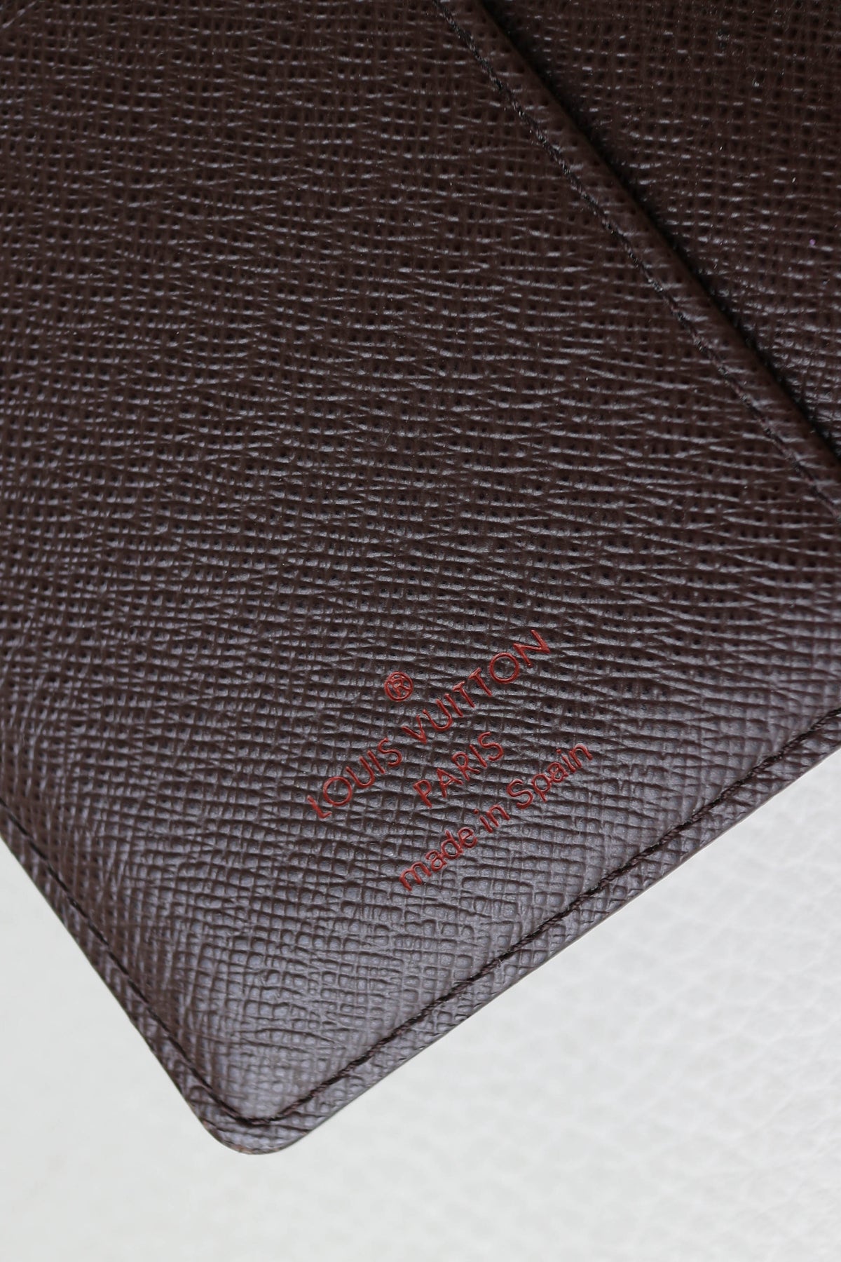 Louis Vuitton Vintage Damier Ebene Agenda Cover PM