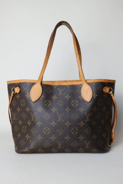 Louis Vuitton Vintage Neverfull Tote Bag PM