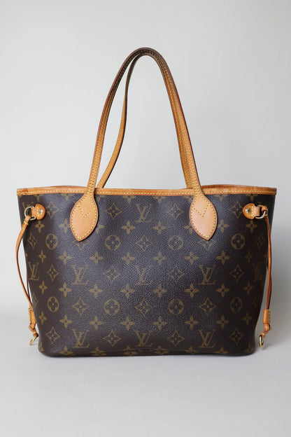 Louis Vuitton Vintage Neverfull Tote Bag PM