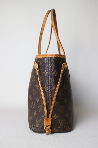 Louis Vuitton Vintage Neverfull Tote Bag PM