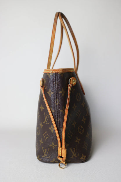 Louis Vuitton Vintage Neverfull Tote Bag PM