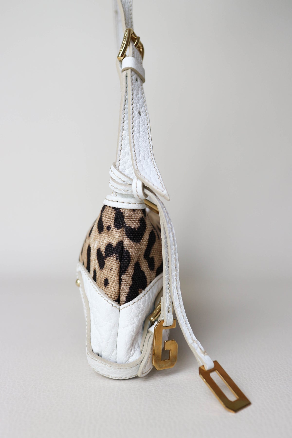Dolce & Gabbana Vintage Leopard Mini Bag