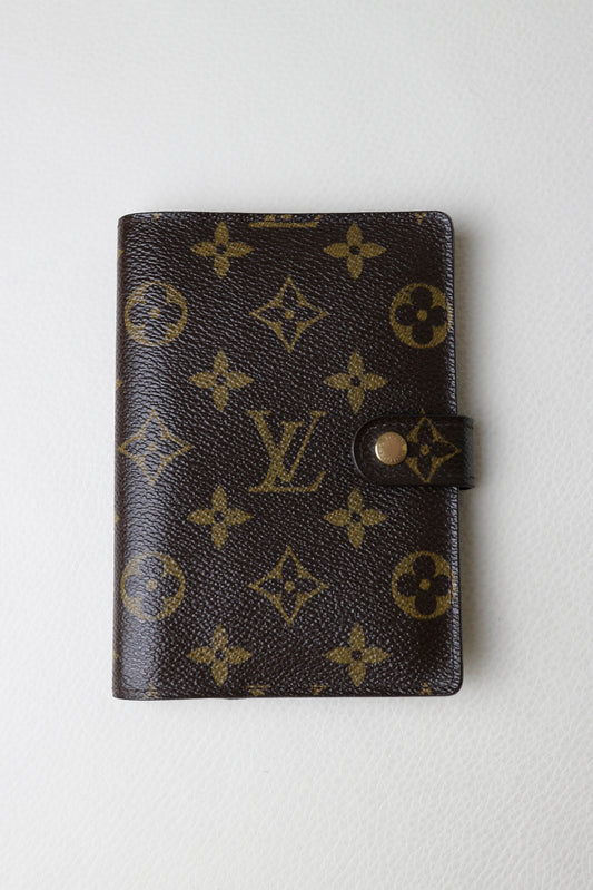Louis Vuitton Vintage Monogram Canvas Agenda Cover PM