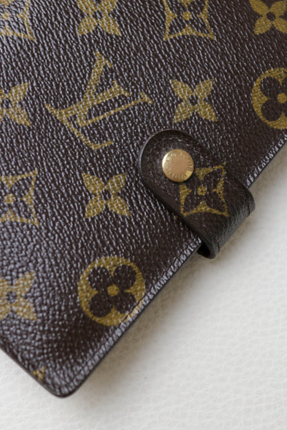 Louis Vuitton Vintage Monogram Canvas Agenda Cover PM