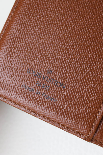 Louis Vuitton Vintage Monogram Canvas Agenda Cover PM