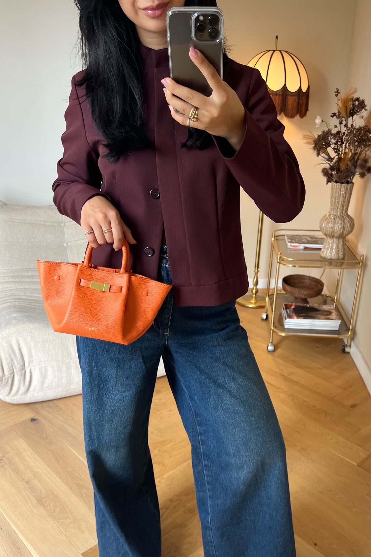 DeMellier Mini New York Bag Orange