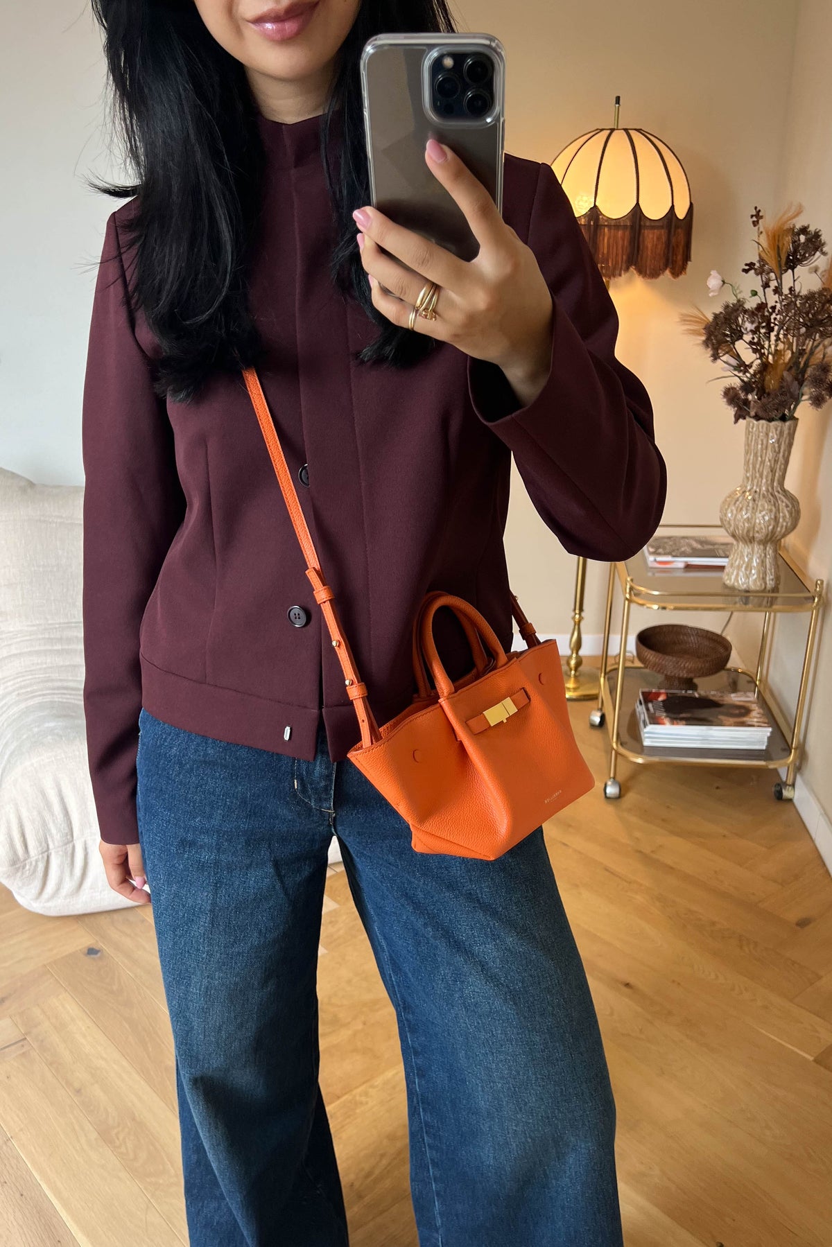 DeMellier Mini New York Bag Orange