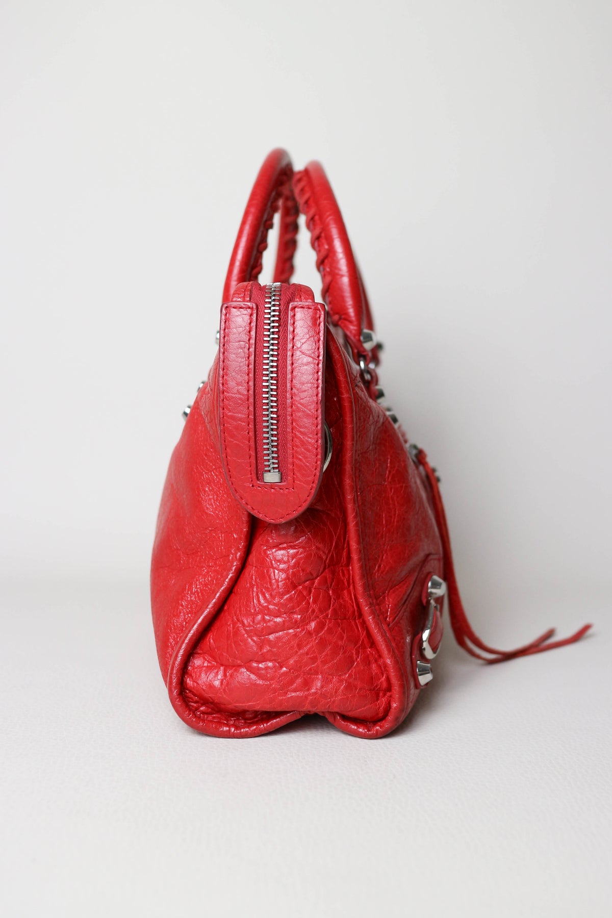 Balenciaga Classic City Handbag Small Red
