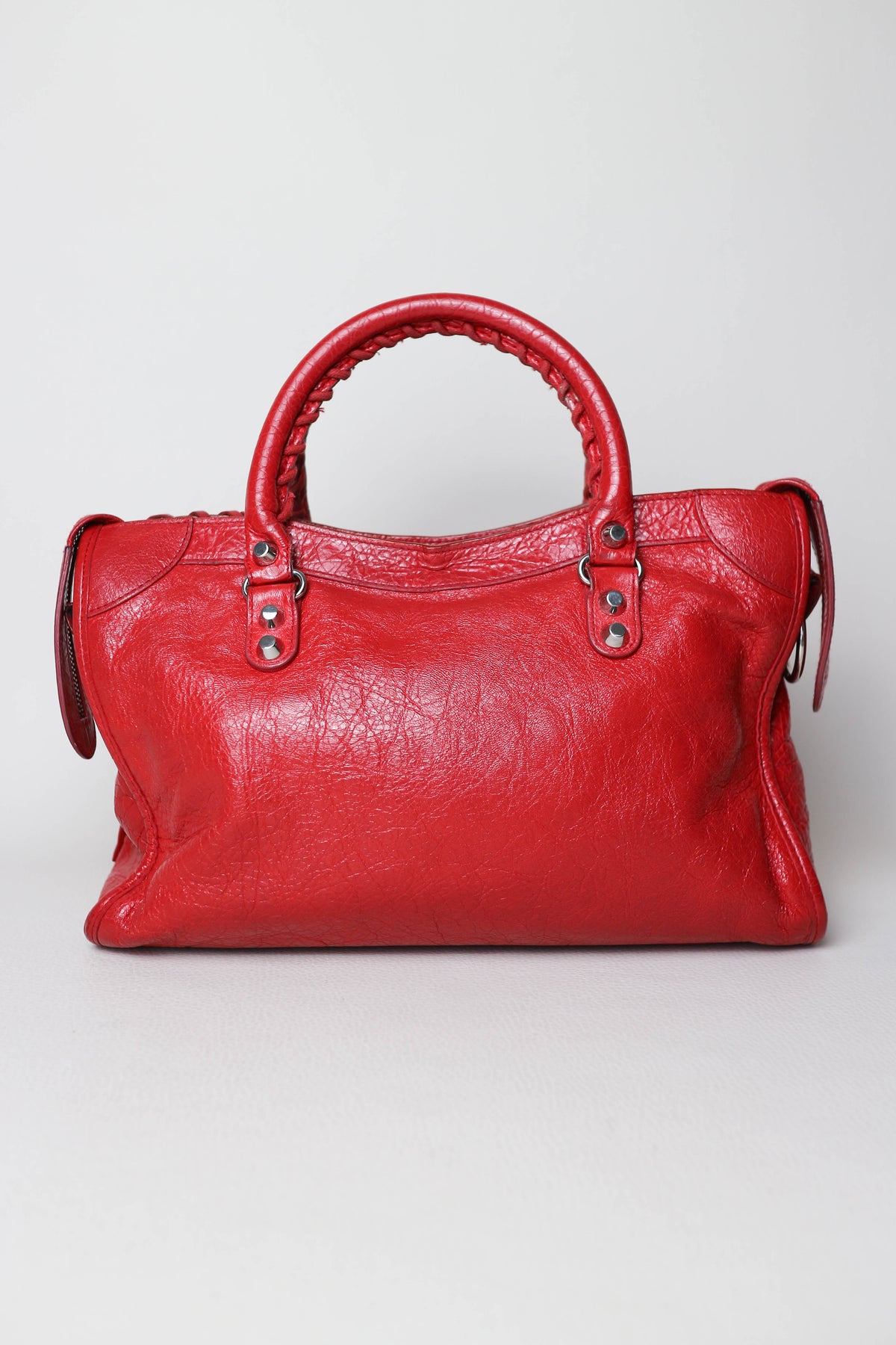 Balenciaga Classic City Handbag Small Red