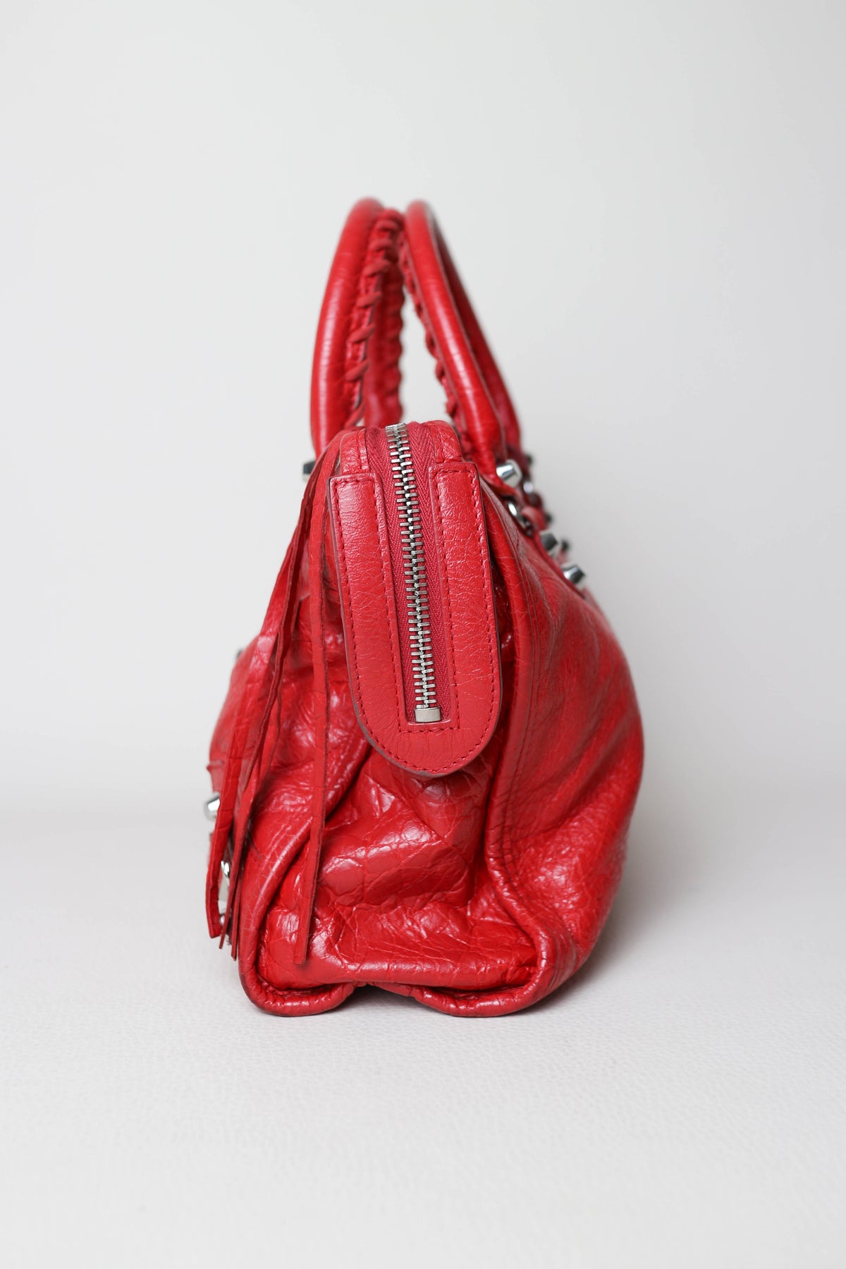 Balenciaga Classic City Handbag Small Red
