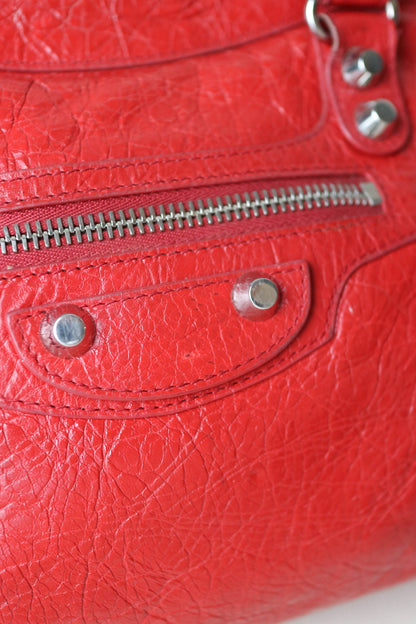 Balenciaga Classic City Handbag Small Red