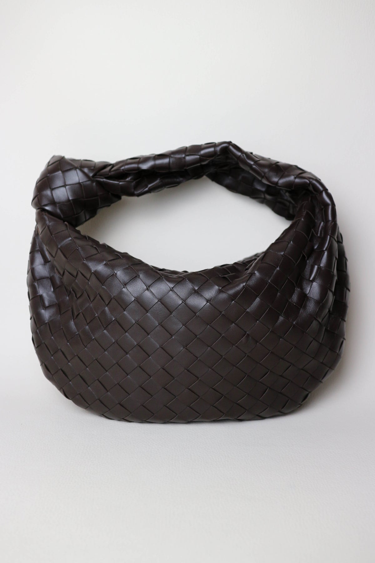 Bottega Veneta Intrecciato Teen Jodie Bag Brown