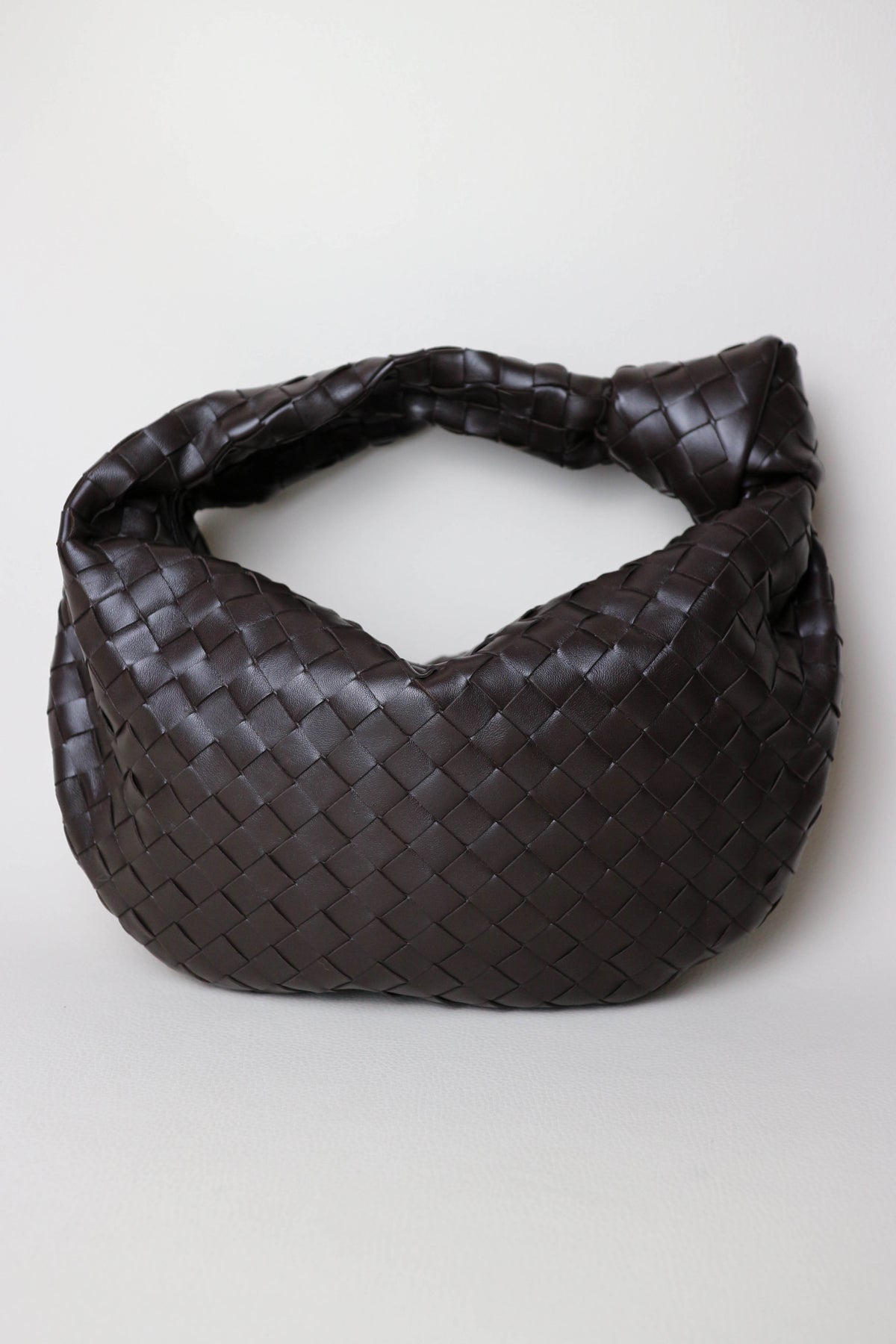 Bottega Veneta Intrecciato Teen Jodie Bag Brown
