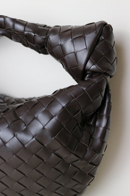 Bottega Veneta Intrecciato Teen Jodie Bag Brown