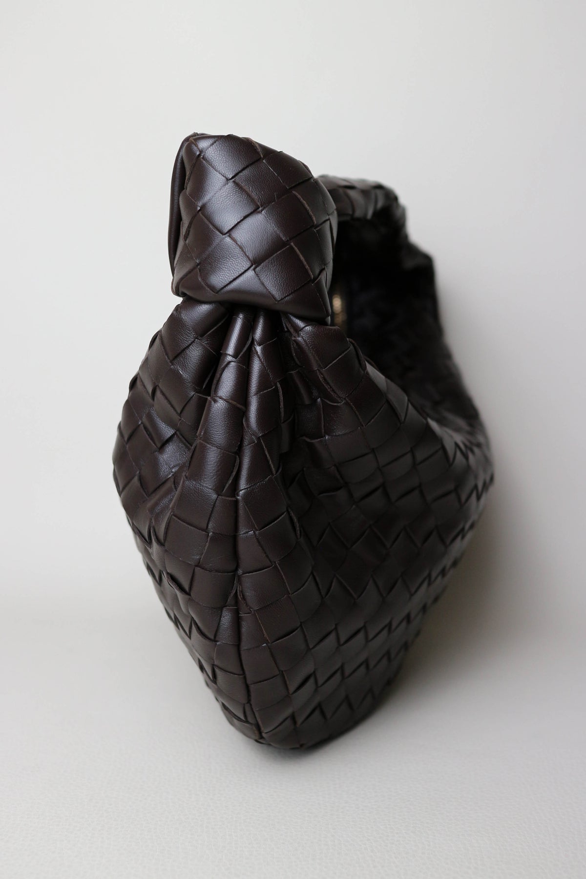 Bottega Veneta Intrecciato Teen Jodie Bag Brown