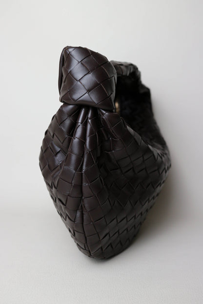 Bottega Veneta Intrecciato Teen Jodie Bag Brown