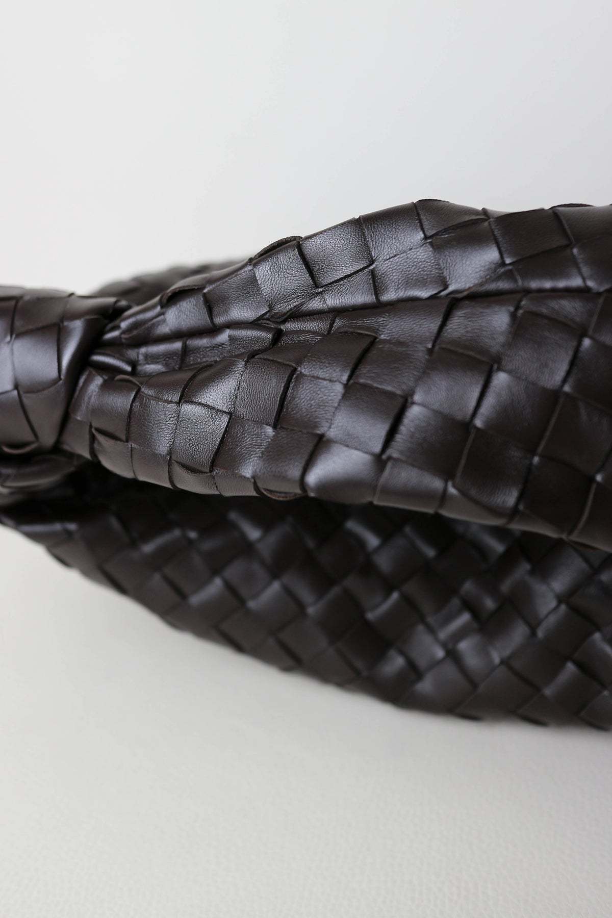 Bottega Veneta Intrecciato Teen Jodie Bag Brown