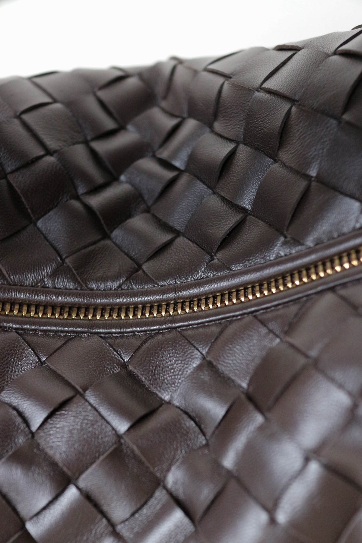 Bottega Veneta Intrecciato Teen Jodie Bag Brown