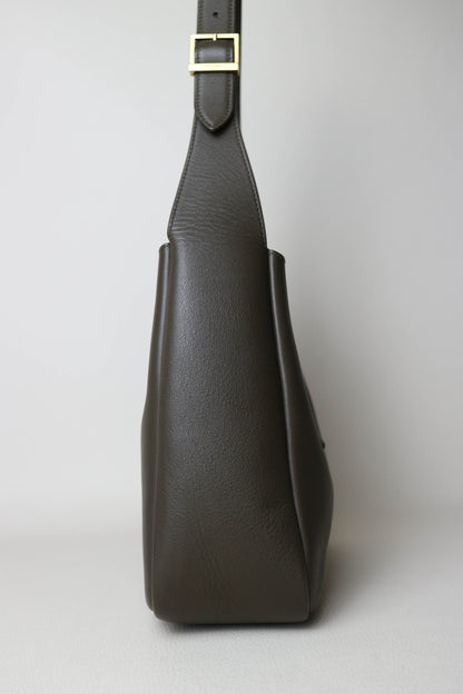 Saint Laurent Le 5 À 7 Shoulder Bag Small Khaki