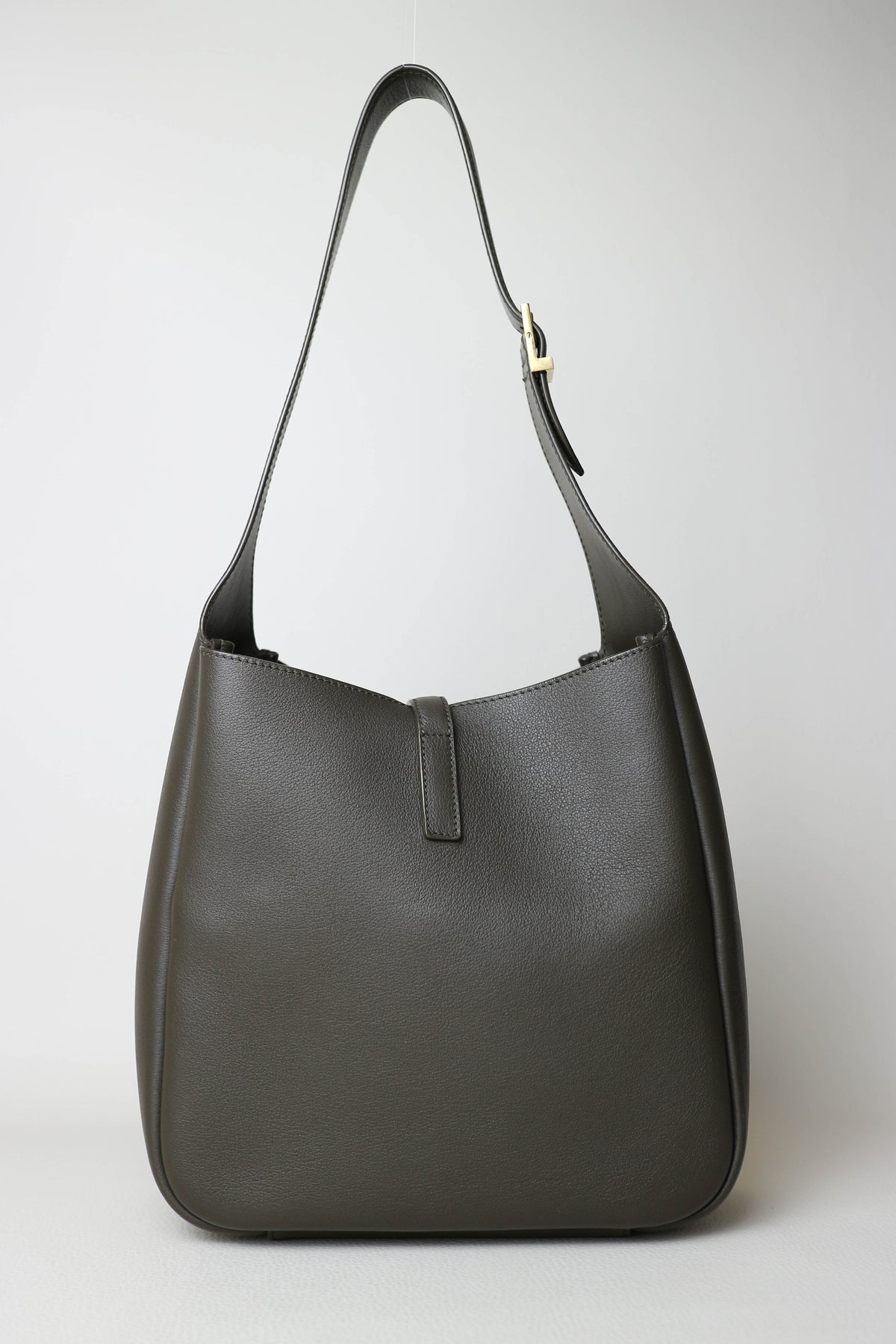 Saint Laurent Le 5 À 7 Shoulder Bag Small Khaki