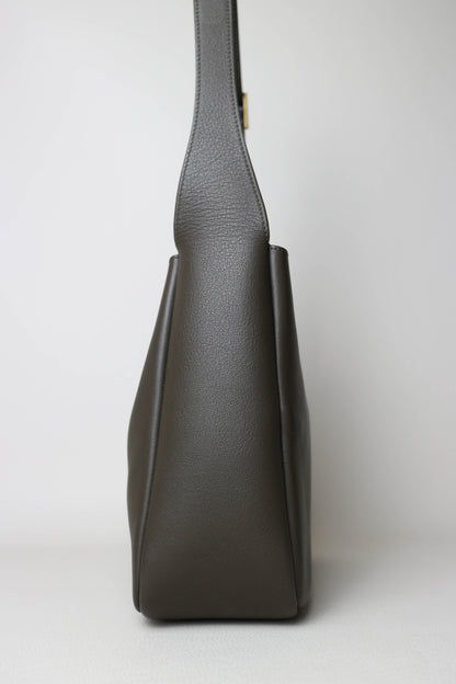 Saint Laurent Le 5 À 7 Shoulder Bag Small Khaki