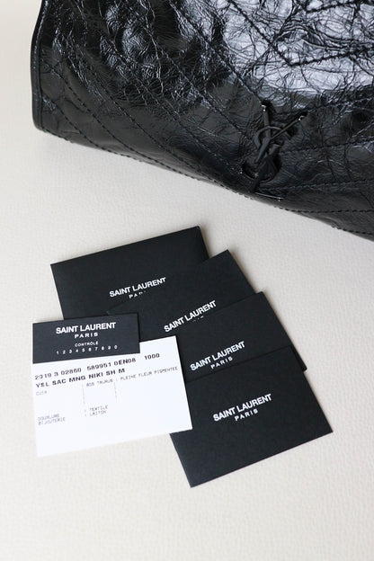 Saint Laurent Niki Shopper Tote Bag Medium Black