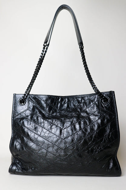 Saint Laurent Niki Shopper Tote Bag Medium Black