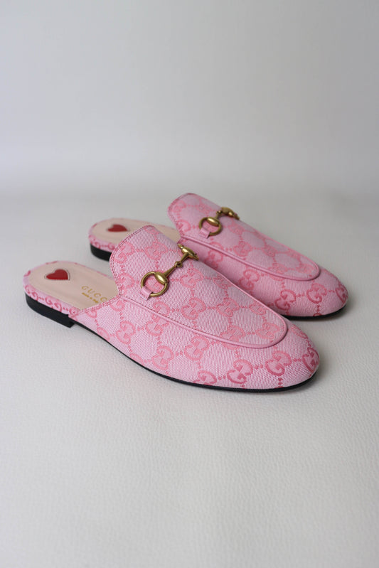 Gucci Princetown Loafers Pink