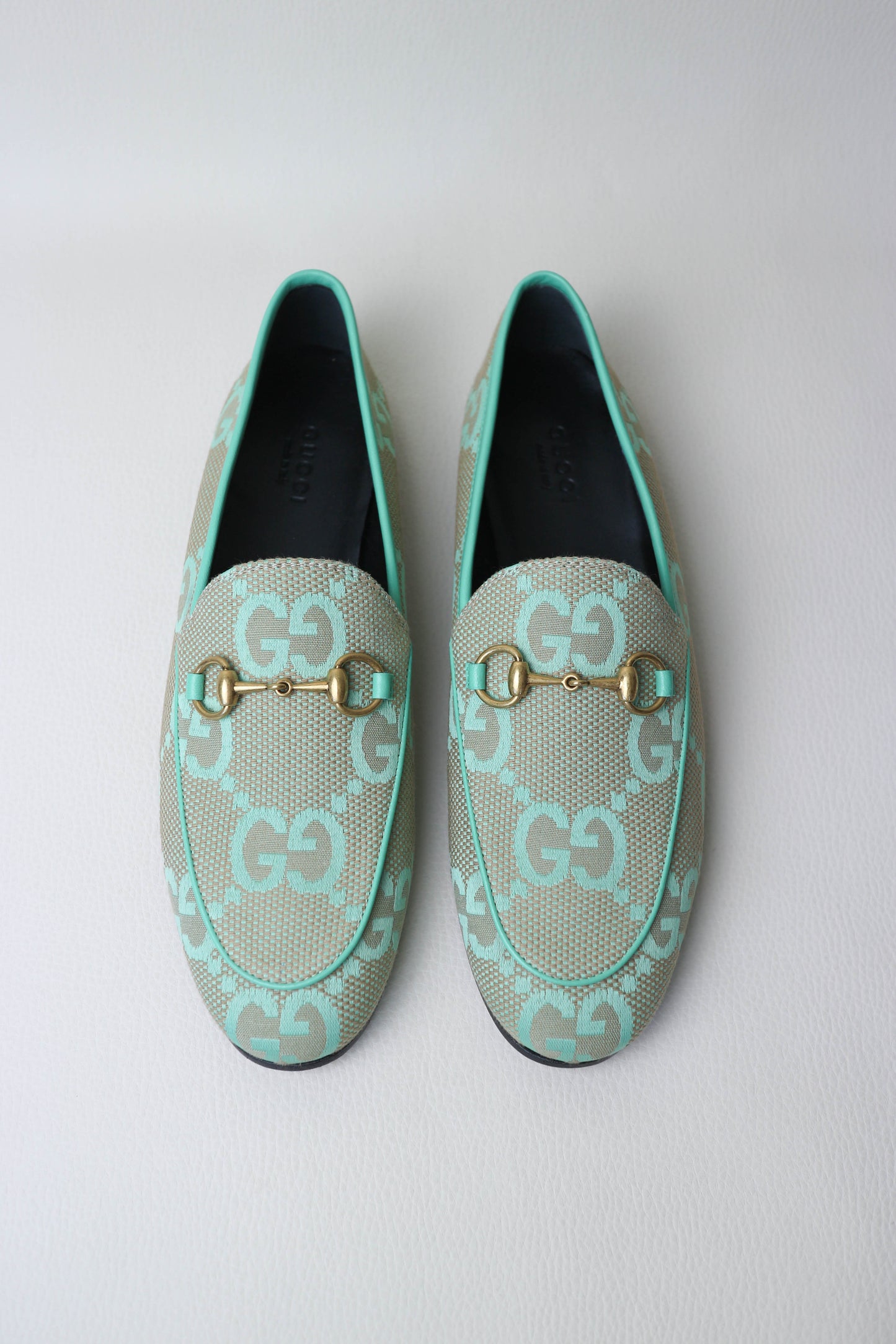 Gucci Horsebit Loafers Blue
