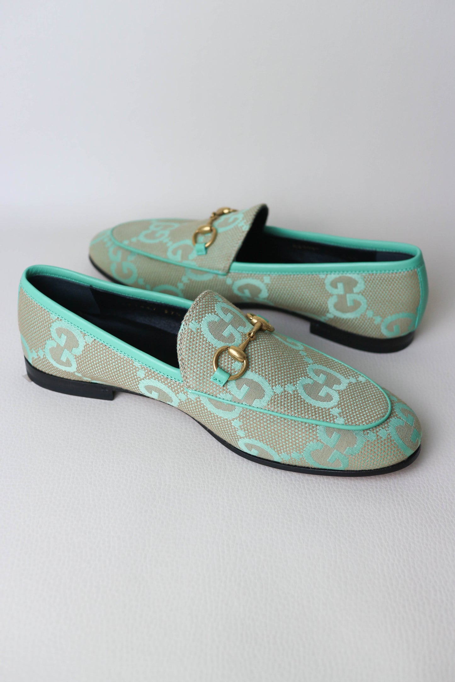 Gucci Horsebit Loafers Blue