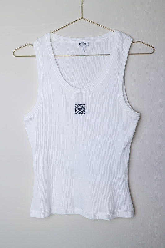LOEWE Anagram Top White