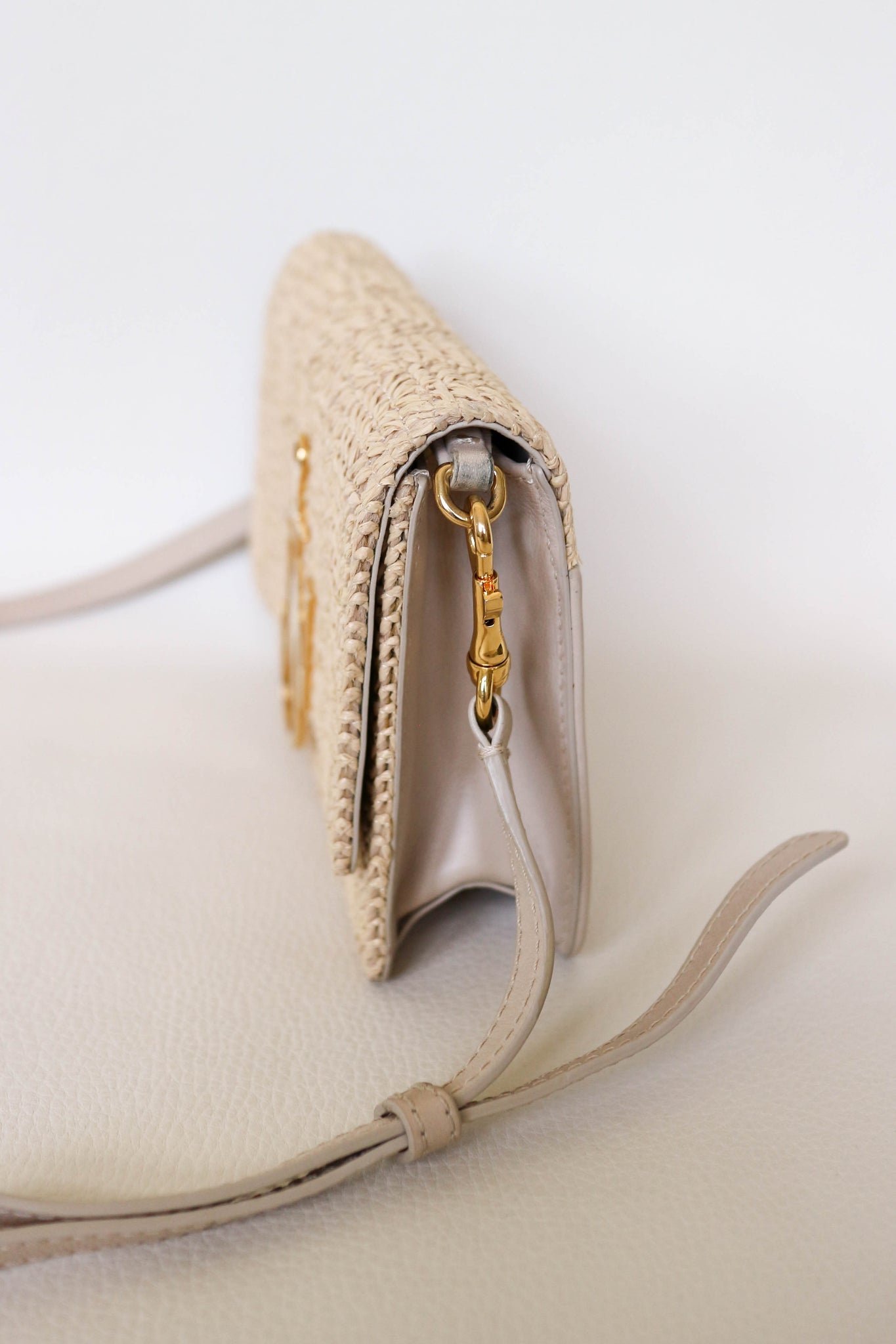 JW Anderson Beige Fish Pouch