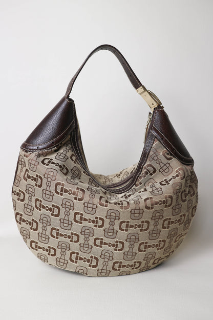 Gucci Vintage Horsebit Shoulder Bag