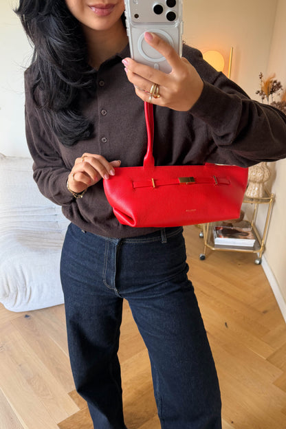 DeMellier The New York Shoulder Bag Red