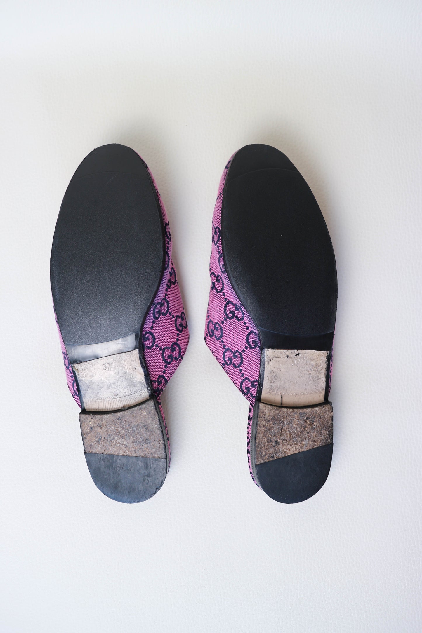 Gucci Princetown Loafers Pink/Navy