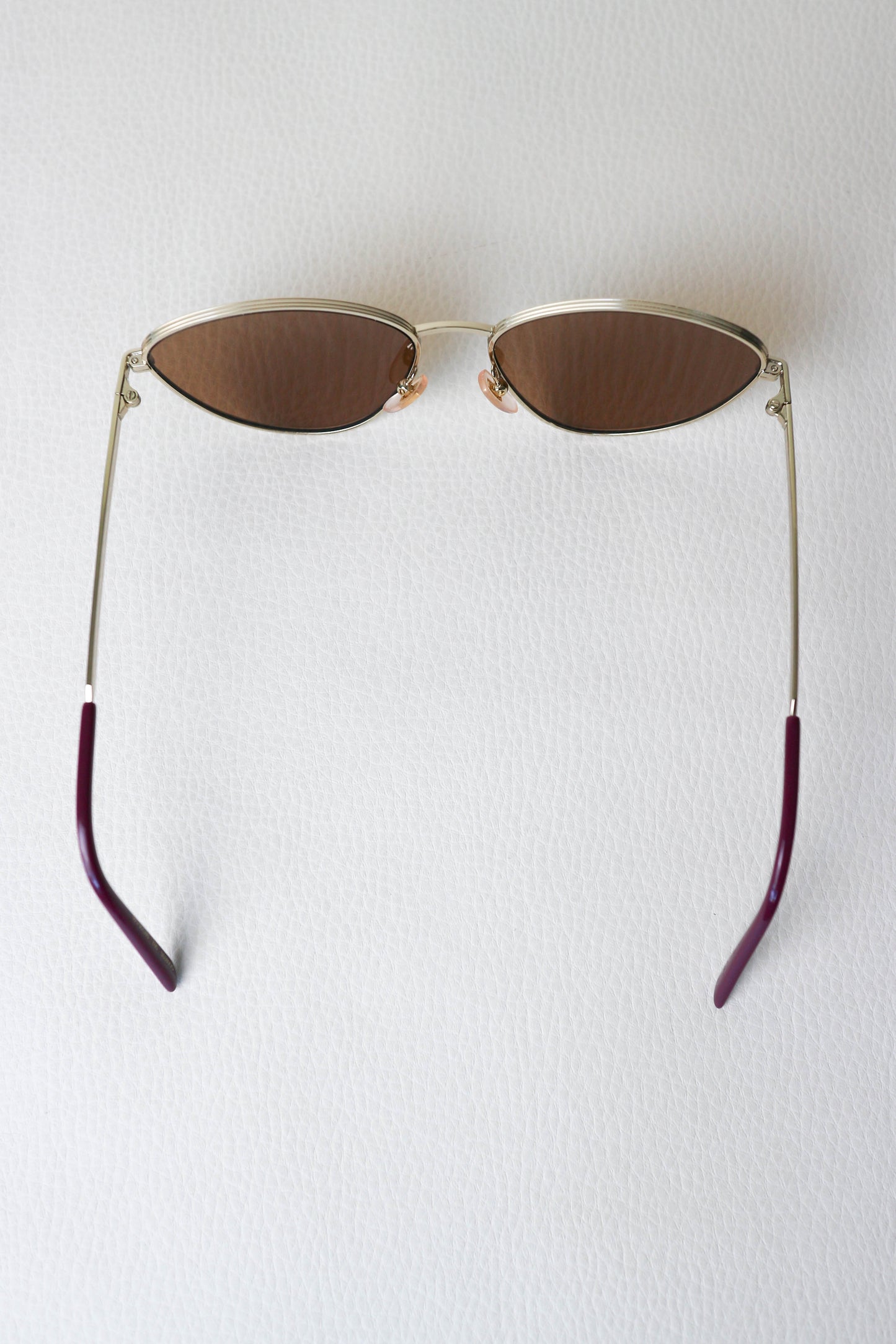 Gucci Cat Eye Sunglasses Gold
