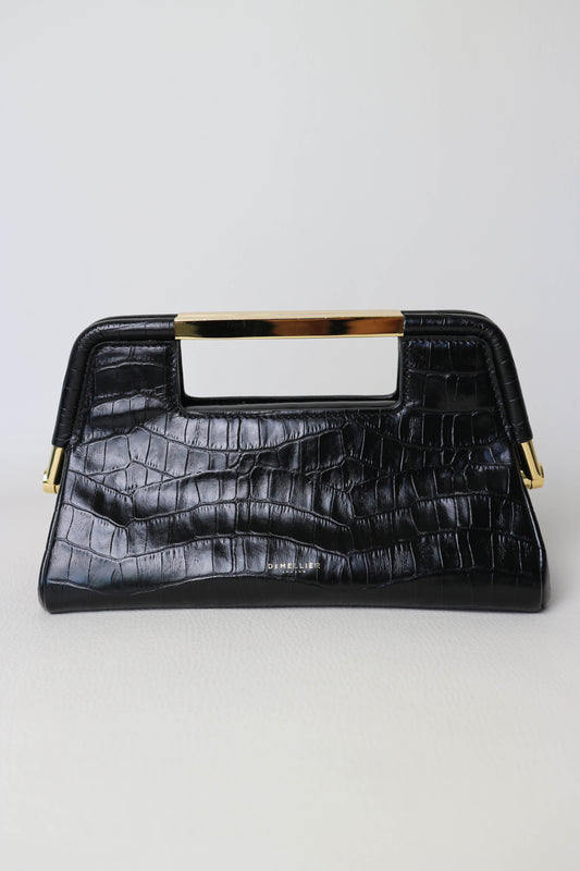 DeMellier Croco Clutch Bag