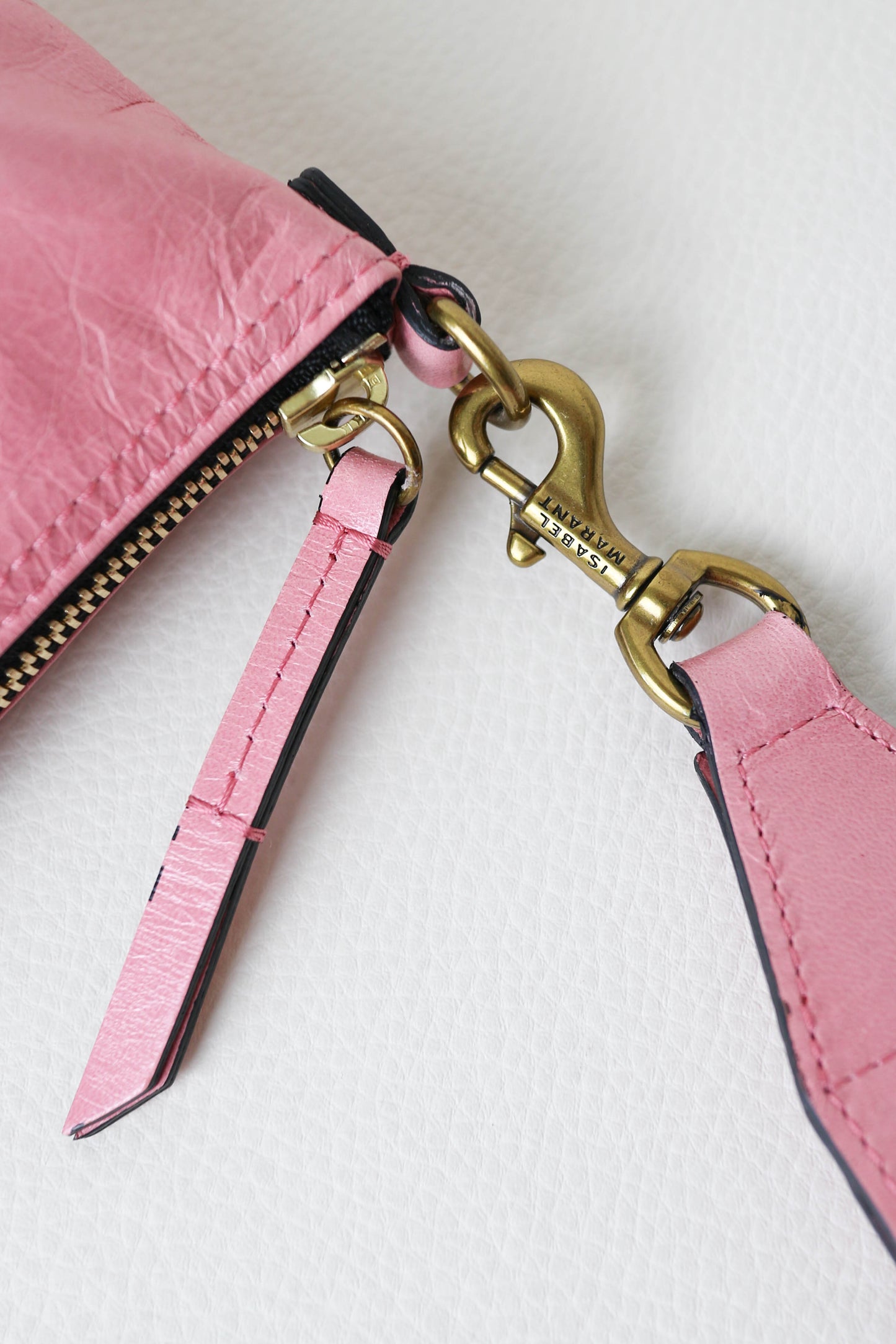 Isabel Marant Nessah Crossbody Bag Pink