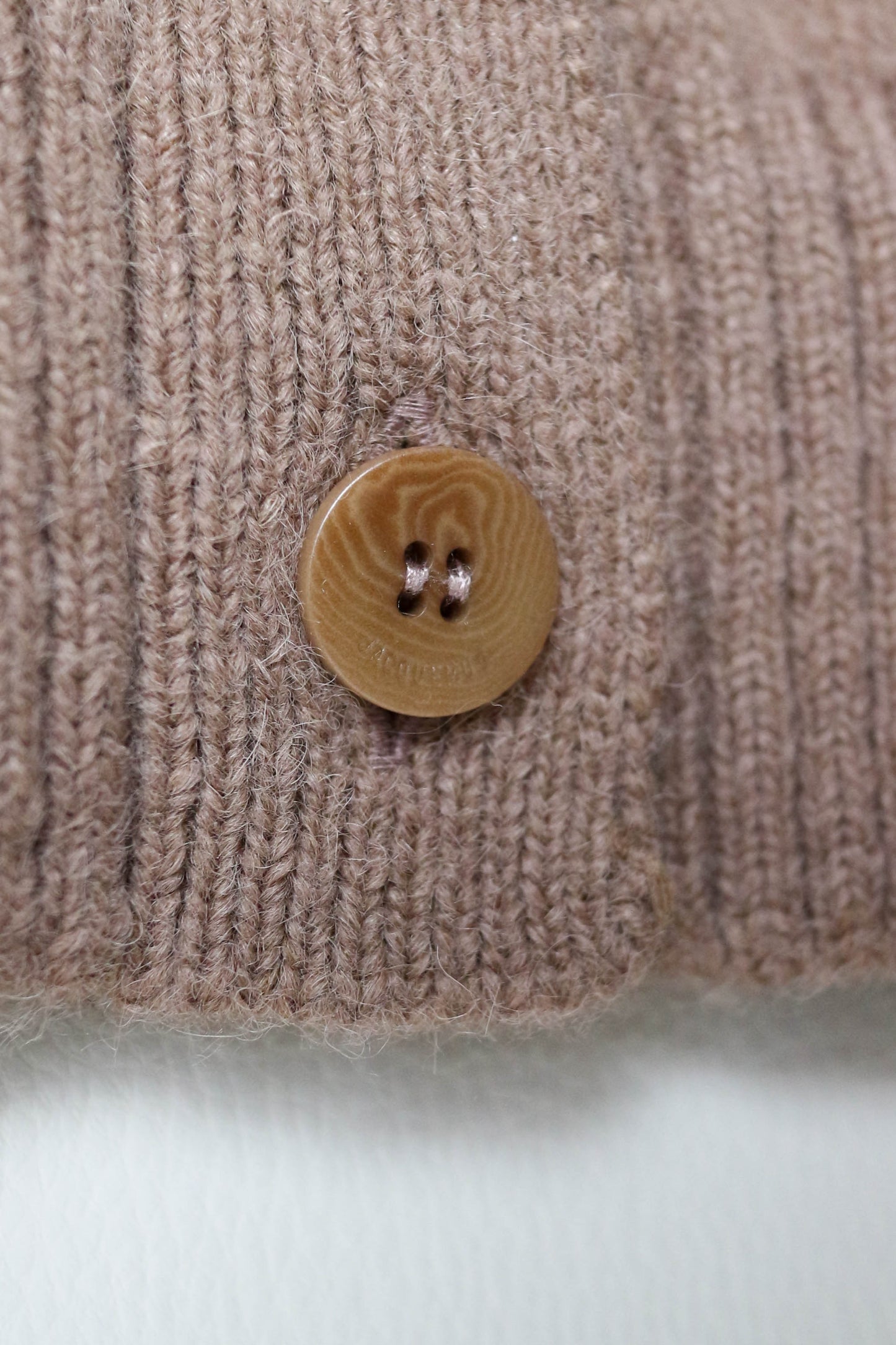 Jacquemus Logo Cardigan Brown
